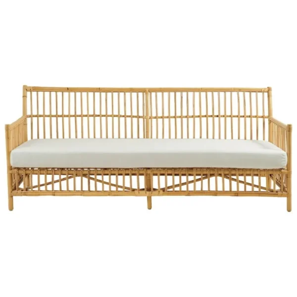 Sika-Design Caroline soffa, naturlig rotting - vit