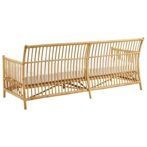 Sika-Design Caroline soffa, naturlig rotting - vit