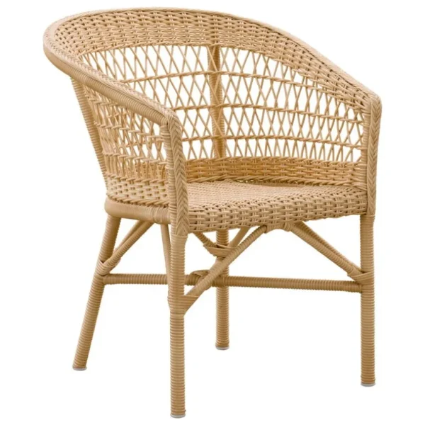 Sika-Design Emma stol, naturlig - vit