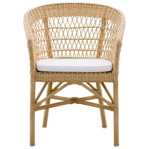 Sika-Design Emma stol, naturlig - vit