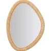 Sika-Design Malou spegel, 70 x 55 cm, naturlig rotting
