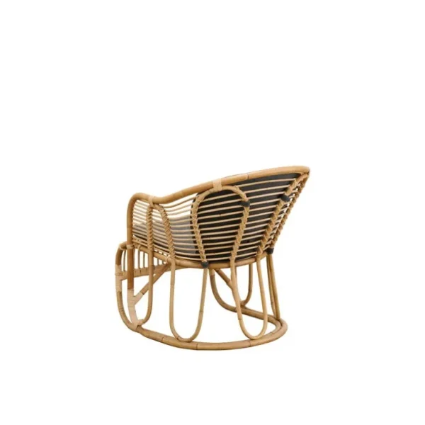Sika-Design Swing fåtölj, naturlig rotting - mörkgrå