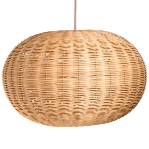 Sika-Design Tangelo lampskärm, M, naturlig rotting
