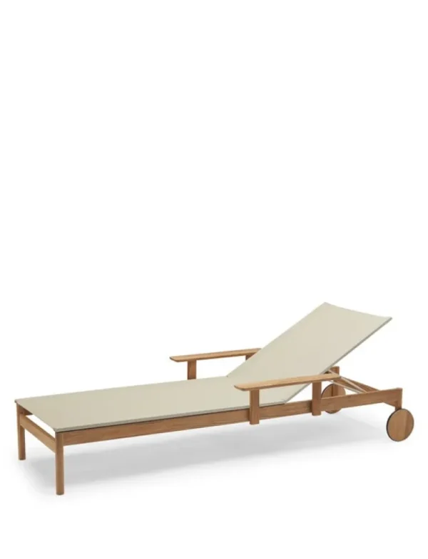 Skagerak Pelagus solsängs armstöd, teak