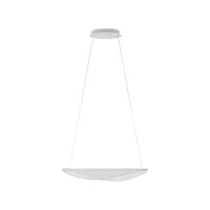 Stilnovo Diphy pendel, 76 cm, fasad, vit