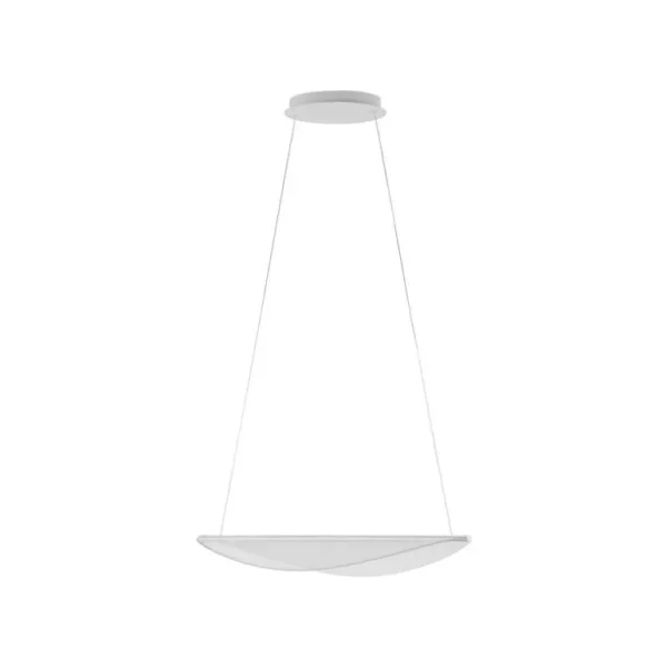 Stilnovo Diphy pendel, 76 cm, fasad, vit