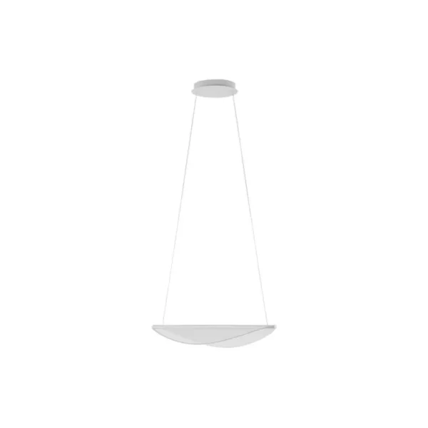 Stilnovo Diphy pendel, 54 cm, fasad, vit