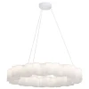 Stilnovo Honey pendellampa, rund, 110 cm, vit