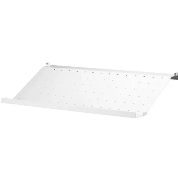 String Furniture String skohylla, 58 x 30 cm, vit