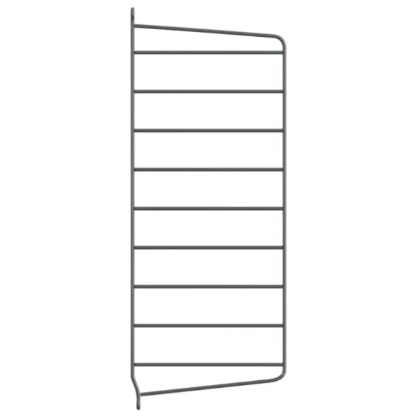 String Furniture String sidopanel 50 x 20 cm, 1-pack, mörkgrå