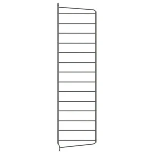 String Furniture String sidopanel 75 x 20 cm, 1-pack, mörkgrå