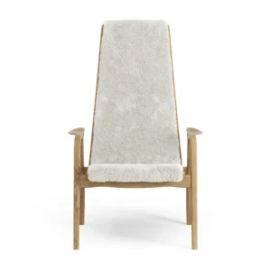 Swedese Lamino fåtölj, fårskinn, off-white