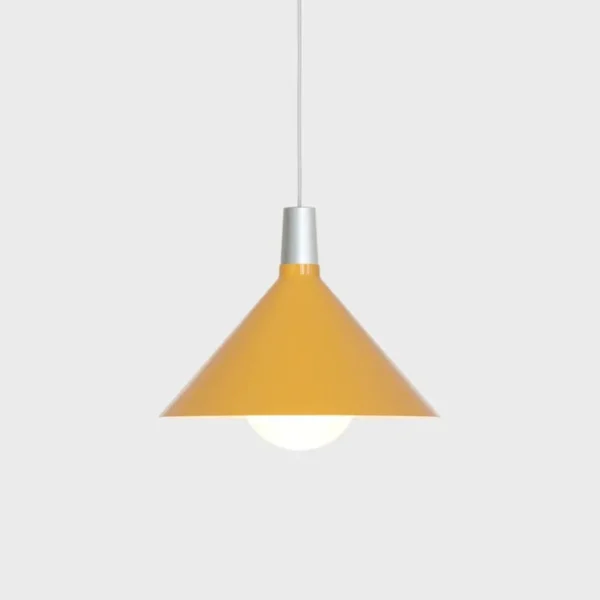 Tala Bower, pendellampa C360, med Sphere IV-lampa, gul