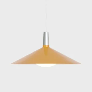 Tala Bower, pendellampa C600, med Oval II-lampa, gul