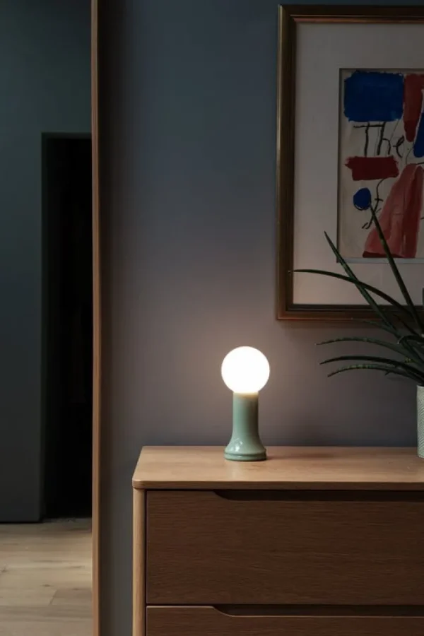 Tala Shore bordslampa, havsgrön