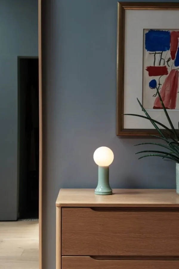 Tala Shore bordslampa, havsgrön