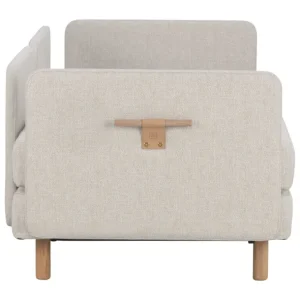 Tapio Anttila Collection ON2 Fabric bäddsoffa, naturvit Diamonds 012