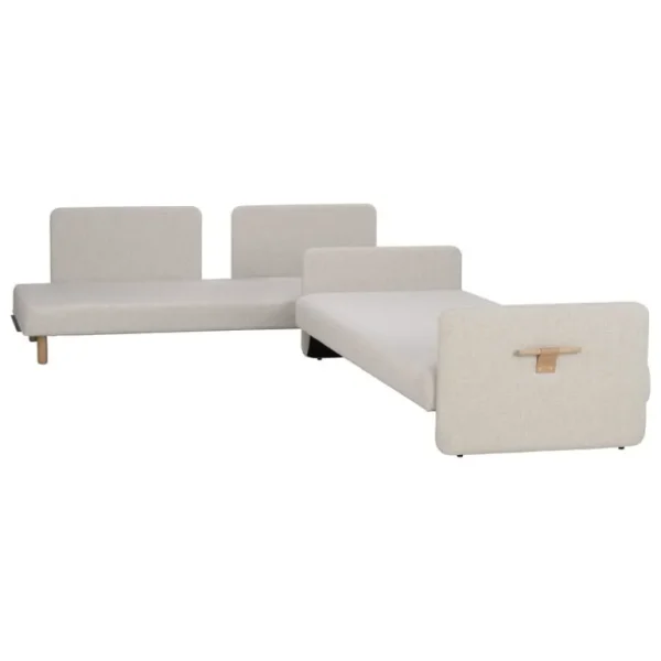Tapio Anttila Collection ON2 Fabric bäddsoffa, naturvit Diamonds 012
