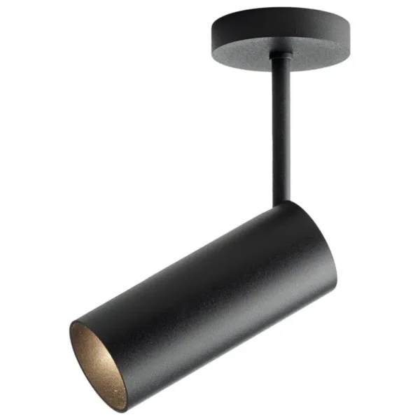 Tekna Flatspot 6 taklampa, GU10, svart