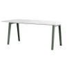 TIPTOE New Modern bord 190 x 95 cm, återvunnen plast - eukalyptusgrå