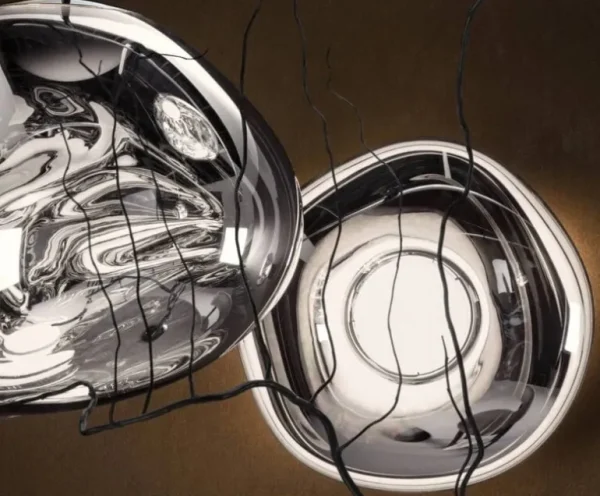 Tom Dixon Melt Surface LED vägglampa, koppar