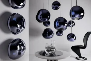 Tom Dixon Melt Surface LED vägglampa, rök