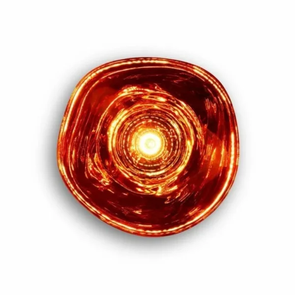Tom Dixon Melt Surface LED vägglampa, koppar