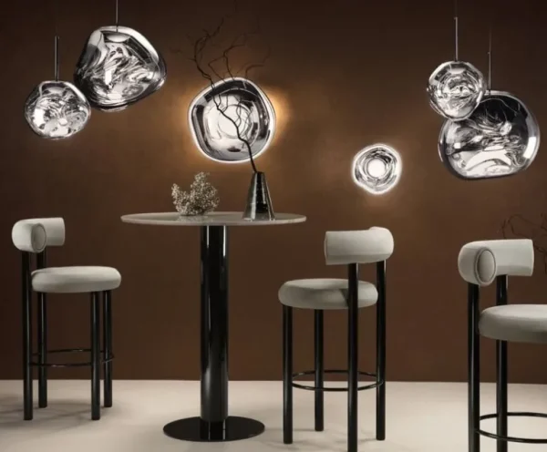 Tom Dixon Melt Surface LED vägglampa, koppar
