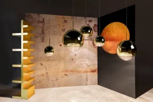 Tom Dixon Mirror Ball LED-pendel, 40 cm, silver