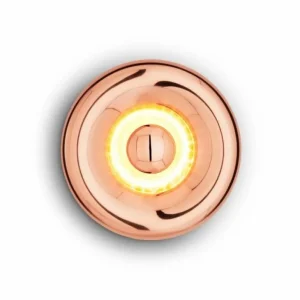 Tom Dixon Void Surface LED vägglampa, koppar