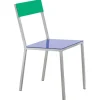 valerie_objects Alu stol, mörkblå - grön