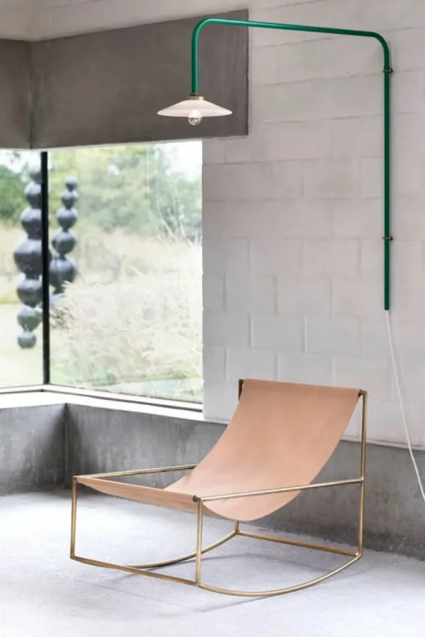 valerie_objects Hanging Lamp N°5, dimbar, blå