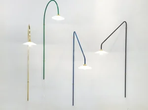valerie_objects Hanging Lamp N°2, dimbar, menie red