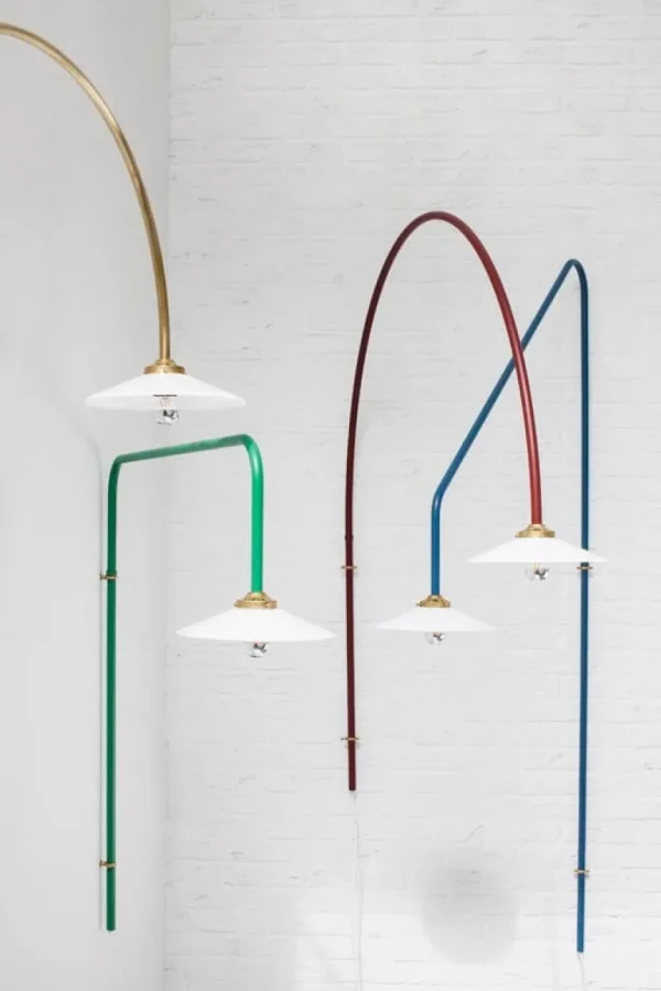 valerie_objects Hanging Lamp N°3, dimbar, menie red
