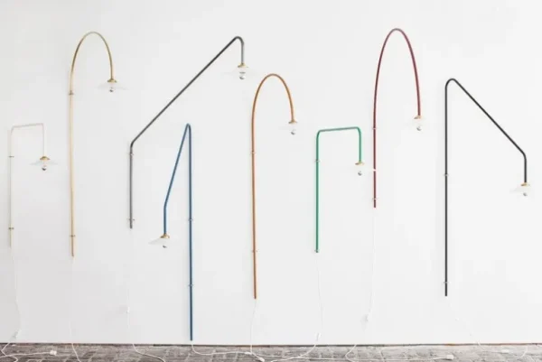 valerie_objects Hanging Lamp N°2, dimbar, menie red