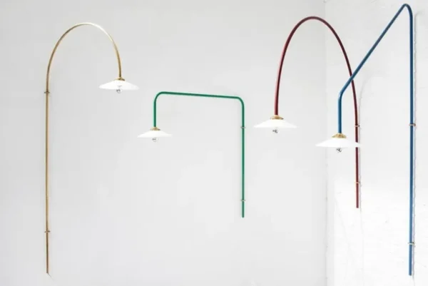 valerie_objects Hanging Lamp N°3, dimbar, menie red