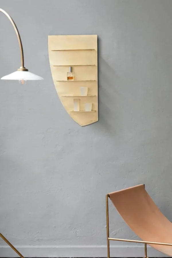 valerie_objects Hanging Lamp N°2, dimbar, mässing