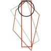 valerie_objects Underlägg, 4 st, lackerat stål, flerfärgade