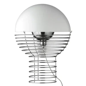 Verpan Wire bordslampa, vit