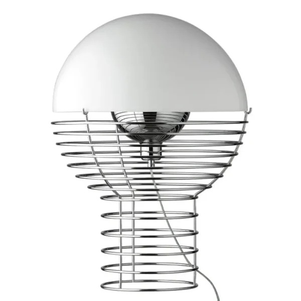 Verpan Wire bordslampa, vit