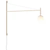 Vibia Tempo 5758 vägglampa, grädde