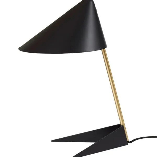 Warm Nordic Ambience bordslampa, svart - mässing