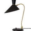 Warm Nordic Bloom bordslampa, svart